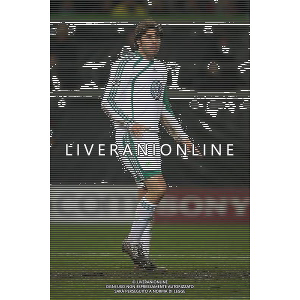 Champions League-Saison 2009/2010 VfL Wolfsburg - Manchester United 1:3 NELLA FOTO Andrea Barzagli FOTO FIRO-AG ALDO LIVERANI ONLY ITALY