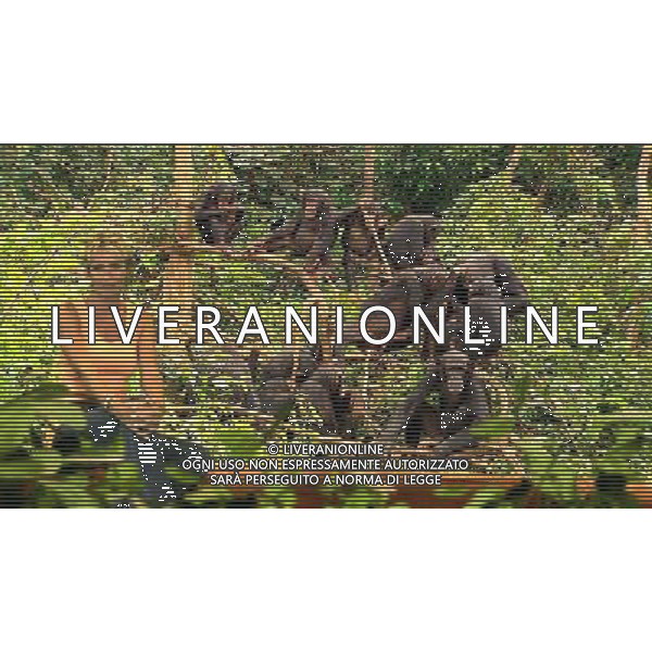 TRASMISSIONE TELEVISIVA\'NATI LIBERI\' NELLA FOTO LICIA COLO\' AG ALDO LIVERANI