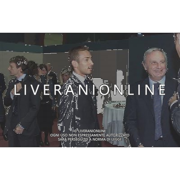 STEFANO E CALISTO TANZI CON HIDETOSHI NAKATA AGENZIA ALDO LIVERANI