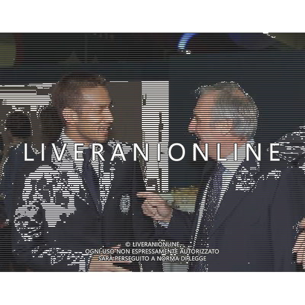 CALISTO TANZI CON HIDETOSHI NAKATA AGENZIA ALDO LIVERANI