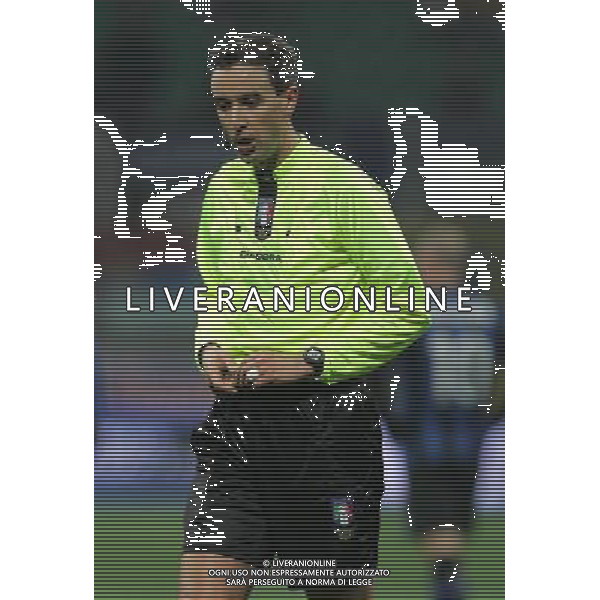 Inter - Livorno Coppa Italia Tim Cup 16/12/2009 nella foto arbitro peruzzo ©Luzzani/Agenzia Aldo Liverani Sas