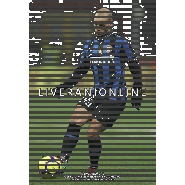 Milano 16-12-2009 Coppa Italia TIM CUP 2009/10 inter-livorno 1:0 nella foto wesley sneijder ph marco luzzani/ag aldo liverani s.a.s.