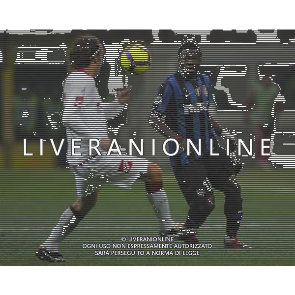 Milano 16-12-2009 Coppa Italia TIM CUP 2009/10 inter-livorno 1:0 nella foto sulley ali muntari ph marco luzzani/ag aldo liverani s.a.s.