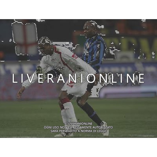 Milano 16-12-2009 Coppa Italia TIM CUP 2009/10 inter-livorno 1:0 nella foto david suazo e paixao marcus diniz ph marco luzzani/ag aldo liverani s.a.s.
