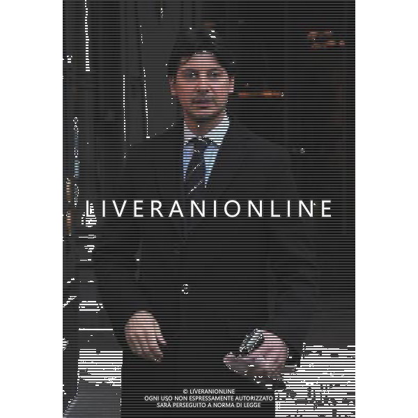 MILANO 17/12/2009 HOTEL PRINCIPE DI SAVOIA PRESIDENTI E DIRIGENTI DI SERIE A NELLA FOTO ALESSIO SECCO DIRETTORE SPORTIVO JUVENTUS FOTO AG ALDO LIVERANI