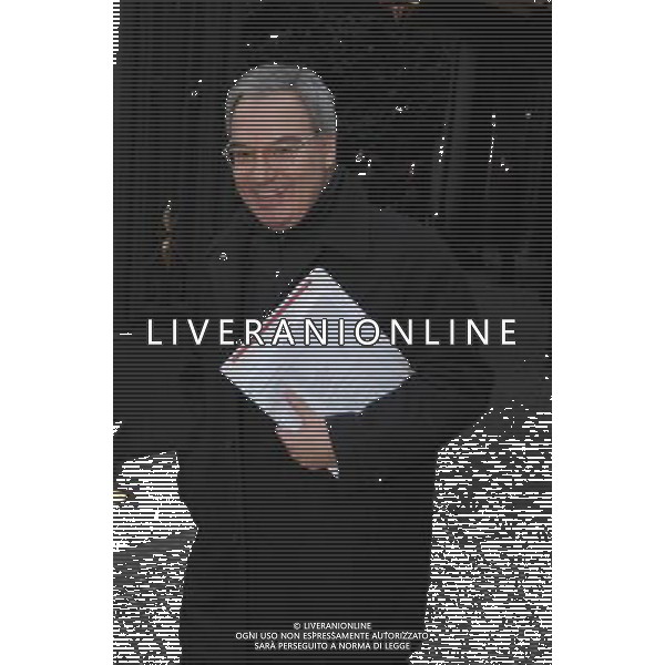 MILANO 17/12/2009 HOTEL PRINCIPE DI SAVOIA PRESIDENTI E DIRIGENTI DI SERIE A NELLA FOTO MAURIZIO BERETTA PRESIDENTE LEGA CALCIO FOTO AG ALDO LIVERANI