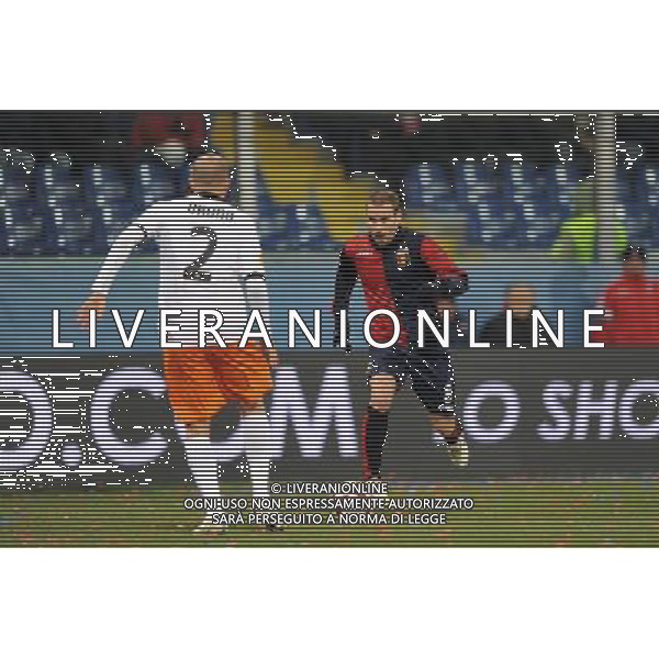 Genoa - Valencia Europa League 2009/2010 17-12-2009 Genova Nella foto: RODRIGO PALACIO E BRUNO ©Alessandro Falzone/Agenzia Aldo Liverani Sas 