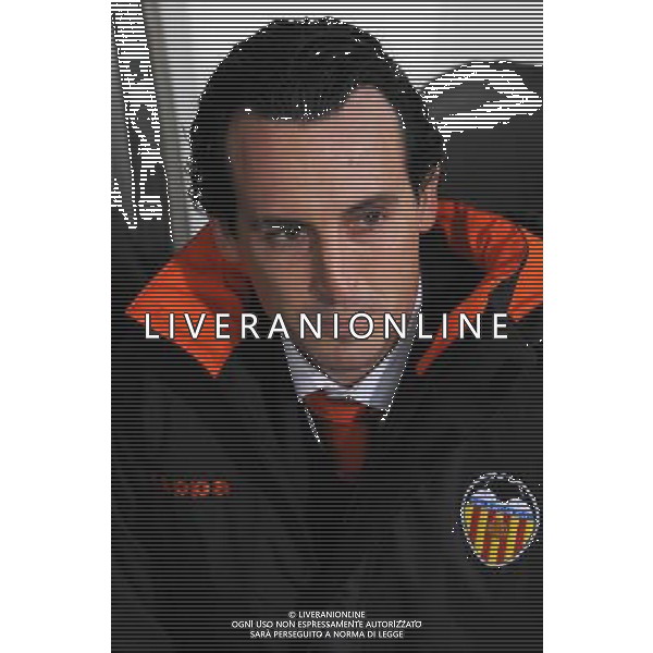 Genoa - Valencia Europa League 2009/2010 17-12-2009 Genova Nella foto: unay emery ©Alessandro Falzone/Agenzia Aldo Liverani Sas 