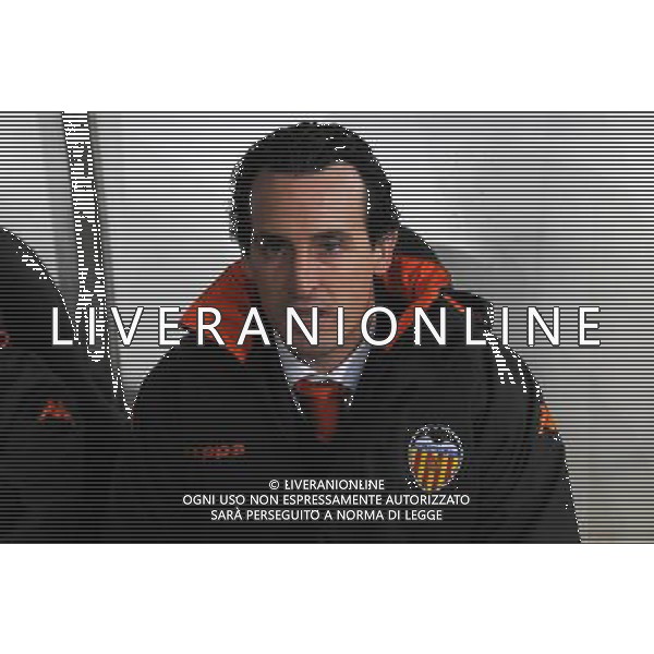 Genoa - Valencia Europa League 2009/2010 17-12-2009 Genova Nella foto: unay emery ©Alessandro Falzone/Agenzia Aldo Liverani Sas 