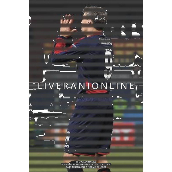 Genoa - Valencia Europa League 2009/2010 17-12-2009 Genova Nella foto: hernan crespo ©Alessandro Falzone/Agenzia Aldo Liverani Sas 