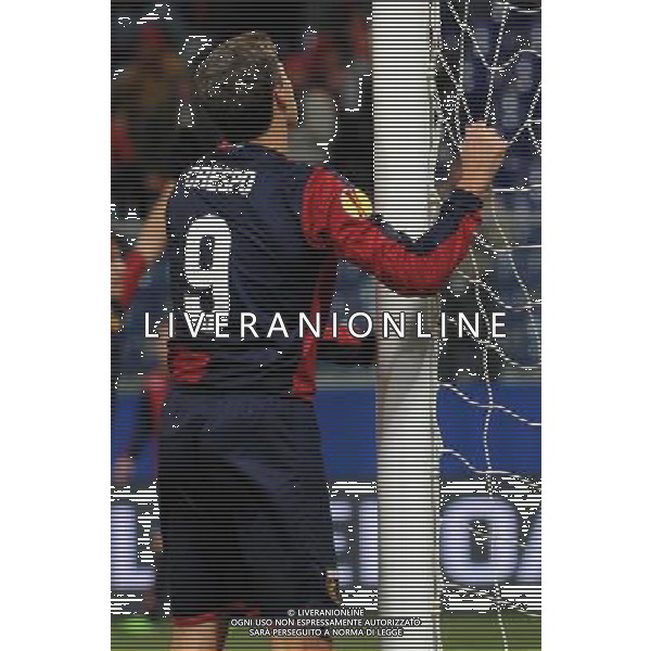 Genoa - Valencia Europa League 2009/2010 17-12-2009 Genova Nella foto: hernan crespo ©Alessandro Falzone/Agenzia Aldo Liverani Sas 