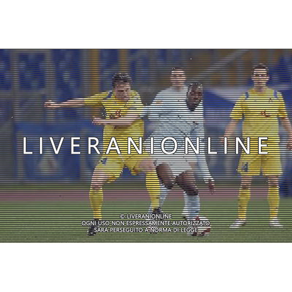 SS Lazio vs PFC Levski Sofia 17/12/2009 Uefa Europa League 2009/2010 Gruppo G nella foto: Nikolay DIMITROV e Luis CAVANDA ph. Corradetti / ©Agenzia Aldo LIVERANI Sas