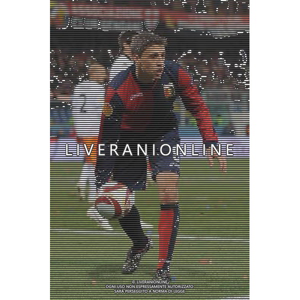 17-12-2009 Genova Sport-Calcio Genoa Valencia Europa League 2009/2010 Nella foto:CRESPO HERNAN AG ALDO LIVERANI 