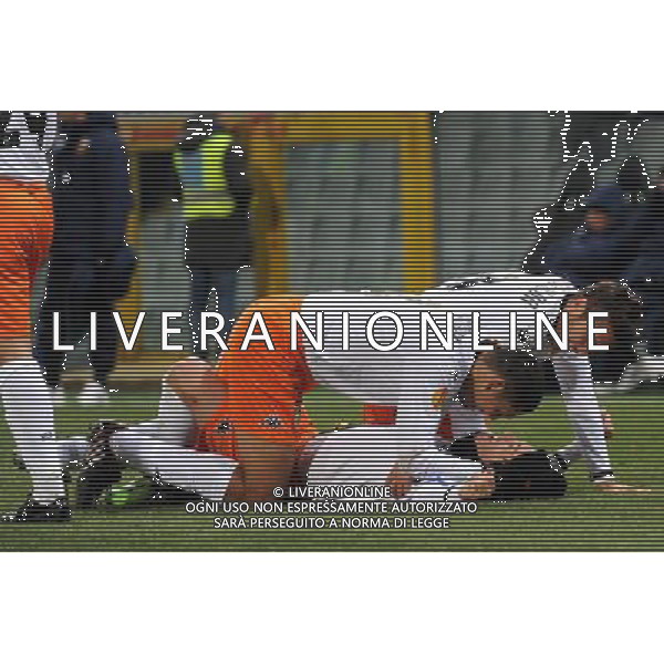 17-12-2009 Genova Sport-Calcio Genoa Valencia Europa League 2009/2010 Nella foto:Esultanze del valencia dopo il gol di Villa AG ALDO LIVERANI 