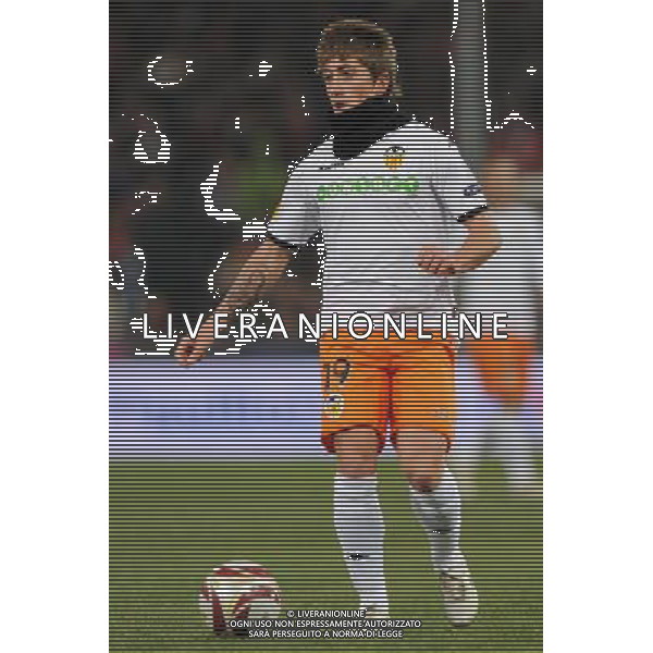 17-12-2009 Genova Sport-Calcio Genoa Valencia Europa League 2009/2010 Nella foto:Pablo Hernandez AG ALDO LIVERANI 