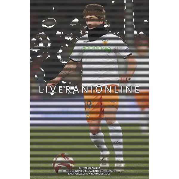 17-12-2009 Genova Sport-Calcio Genoa Valencia Europa League 2009/2010 Nella foto:Pablo Hernandez AG ALDO LIVERANI 
