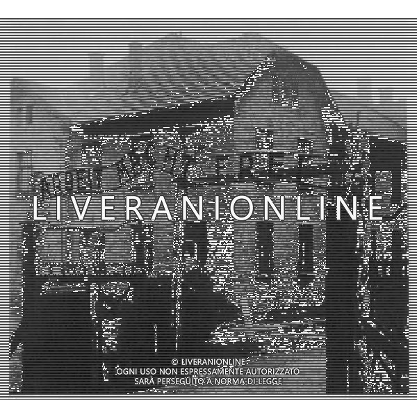 GATES OF AUSCHWITZ Ref: B518_102778_02318 Compulsory Credit: Photoshot. /AG ALDO LIVERANI SAS *** Local Caption *** ITALY ONLY