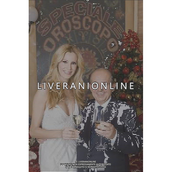 TRASMISSIONE TELEVISIVA\'I FATTO VOSTRI-SPECIALE OROSCOPO\' NELLA FOTO Adriana Volpe, Giancarlo Magalli AG ALDO LIVERANI