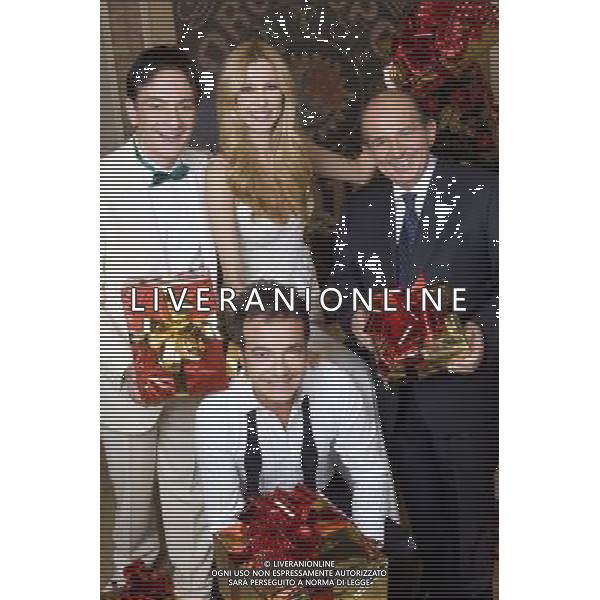 TRASMISSIONE TELEVISIVA\'I FATTO VOSTRI-SPECIALE OROSCOPO\' NELLA FOTO Paolo Fox, Adriana Volpe, Giancarlo Magalli, Marcello Cirillo AG ALDO LIVERANI