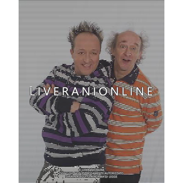 TRASMISSIONE TELEVISIVA\'FICO+FICO CHRISTMAS SHOW\' NELLA FOTO Max Cavallari, Bruno Arena (I Fichi d\'India) AG ALDO LIVERANI
