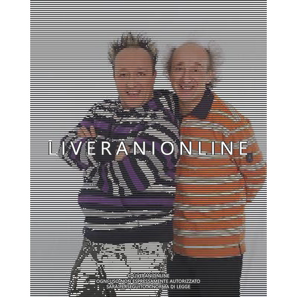 TRASMISSIONE TELEVISIVA\'FICO+FICO CHRISTMAS SHOW\' NELLA FOTO Max Cavallari, Bruno Arena (I Fichi d\'India) AG ALDO LIVERANI