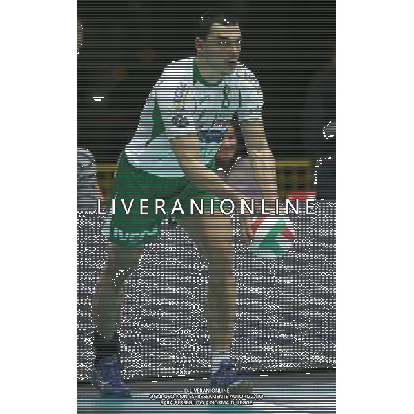 Monza 11-10-2009 Campionato pallavolo serie A TIM 2009/10 Acqua Paradiso Gabeca Monza-Bre Banca Lanutti Cuneo3:2 nella foto vladimir nikolov ph marco luzzani/ag aldo liverani s.a.s.
