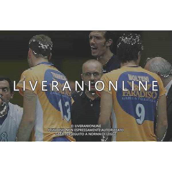 Monza 11-10-2009 Campionato pallavolo serie A TIM 2009/10 Acqua Paradiso Gabeca Monza-Bre Banca Lanutti Cuneo3:2 nella foto mauro berruto ph marco luzzani/ag aldo liverani s.a.s.
