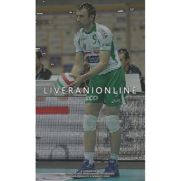 Monza 11-10-2009 Campionato pallavolo serie A TIM 2009/10 Acqua Paradiso Gabeca Monza-Bre Banca Lanutti Cuneo3:2 nella foto nikola gbric ph marco luzzani/ag aldo liverani s.a.s.