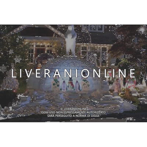 FILM\'LE VERE LUCI DEL NATALE\' NELLA FOTO SCENA DEL FILM AG ALDO LIVERANI