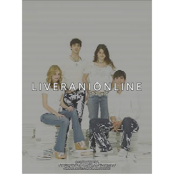 FILM\'LE DIECI COSE CHE ODIO DI TE\' NELLA FOTO Meaghan Jette Martin, Ethan Peck, Lindsey Shaw, Nicholas Braun AG ALDO LIVERANI