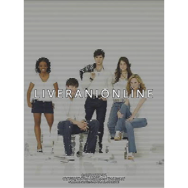 FILM\'LE DIECI COSE CHE ODIO DI TE\' NELLA FOTO Dana Davis, Ethan Peck, Nicholas Braun, Lindsey Shaw, Meaghan Jette Martin AG ALDO LIVERANI