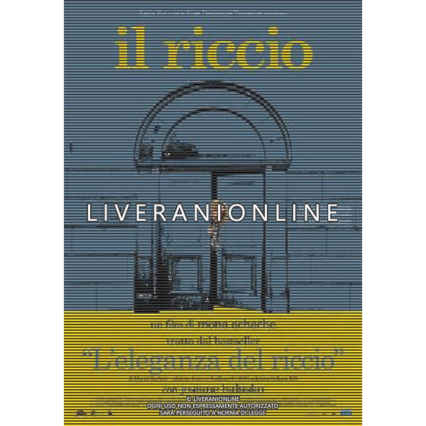 FILM\'Il riccio\' NELLA FOTO - Locandina AG ALDO LIVERANI
