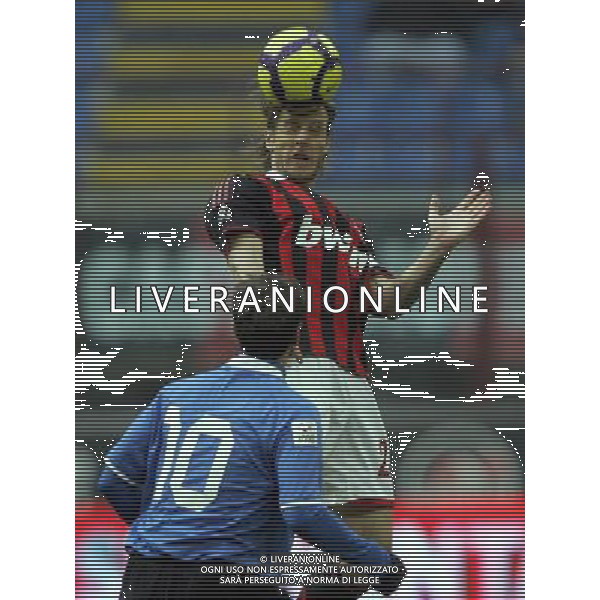 MILANO 13/1/2010 CALCIO SPORT COPPA ITALIA TIM 2009/2010 MILAN NOVARA NELLA FOTO MASSIMO AMBROSINI E RIGONI PH LUZZANI/AG ALDO LIVERANI SAS