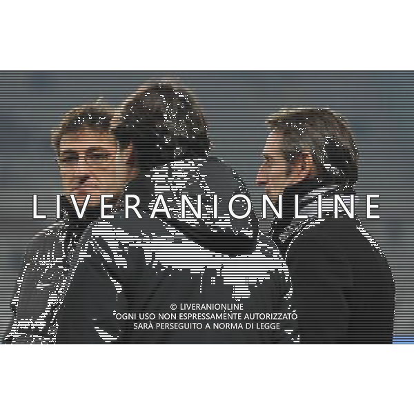 Juventus - Napoli 13-01-2010 Coppa Italia Tim Cup 2009/2010 Sport Calcio Nella foto: ciro ferrara e blanc jean claude ©Manuela Viganti/Agenzia Aldo Liverani Sas