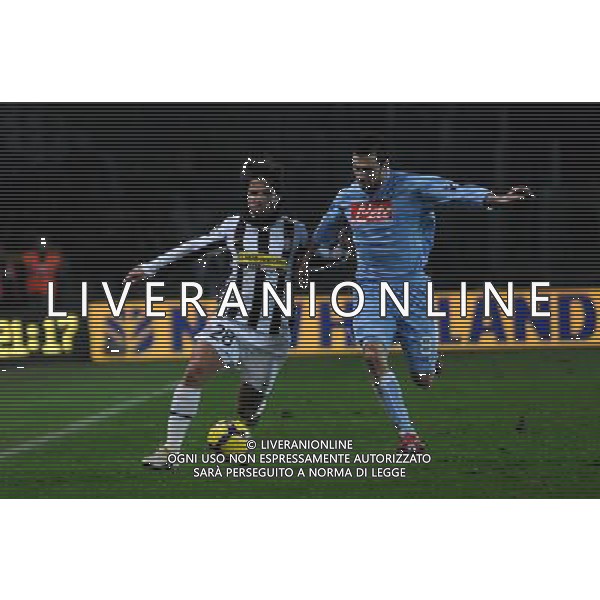 Juventus - Napoli 13-01-2010 Coppa Italia Tim Cup 2009/2010 Sport Calcio Nella foto: diego e dossena ©Manuela Viganti/Agenzia Aldo Liverani Sas