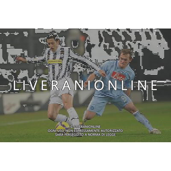 Juventus - Napoli 13-01-2010 Coppa Italia Tim Cup 2009/2010 Sport Calcio Nella foto: hoffer e fabio grosso ©Manuela Viganti/Agenzia Aldo Liverani Sas 