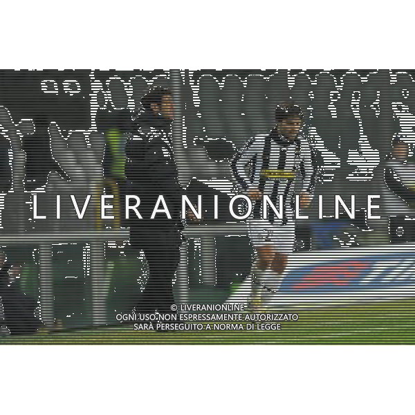 Juventus - Napoli 13-01-2010 Coppa Italia Tim Cup 2009/2010 Sport Calcio Nella foto: esultanza dopo il gol di diego del 1-0 con ciro ferrara ©Manuela Viganti/Agenzia Aldo Liverani Sas 
