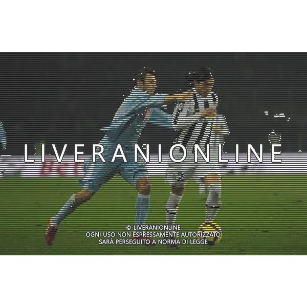 Juventus - Napoli 13-01-2010 Coppa Italia Tim Cup 2009/2010 Sport Calcio Nella foto: caceres e dossena ©Manuela Viganti/Agenzia Aldo Liverani Sas 