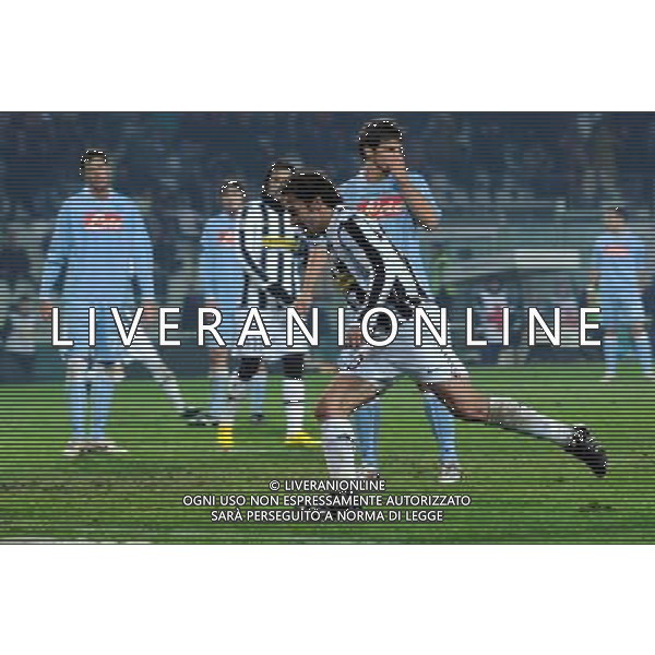 Juventus - Napoli 13-01-2010 Coppa Italia Tim Cup 2009/2010 Sport Calcio Nella foto:esultanza dopo il gol di alessandro del piero ©Manuela Viganti/Agenzia Aldo Liverani Sas 