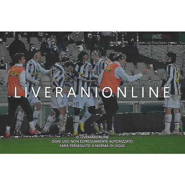 Juventus - Napoli 13-01-2010 Coppa Italia Tim Cup 2009/2010 Sport Calcio Nella foto: esultanza dopo il secondo gol di alessandro del piero ©Manuela Viganti/Agenzia Aldo Liverani Sas 