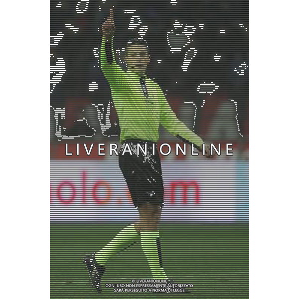 Milano 13-01-2010 Coppa Italia TIM CUP 2009/2010 Ottavi di Finale Milan-Novara 2 : 1 nella foto arbitro renzo candussio ph marco luzzani/ag aldo liverani s.a.s.