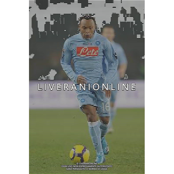 13-01-2009 Torino Sport-Calcio Juventus Napoli Coppa Italia Tim 2009/2010 Nella foto: Zuniga carlos ©Alessandro Falzone/ag aldo liverani sas