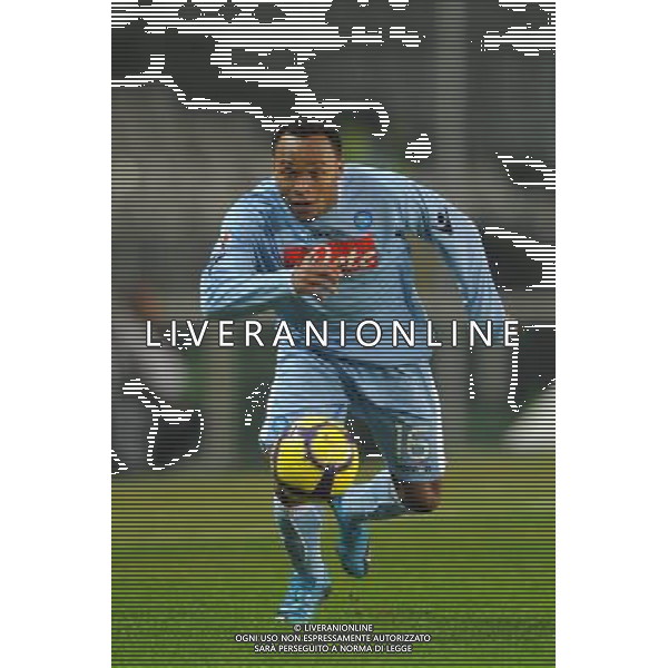 13-01-2009 Torino Sport-Calcio Juventus Napoli Coppa Italia Tim 2009/2010 Nella foto: Zuniga carlos ©Alessandro Falzone/ag aldo liverani sas