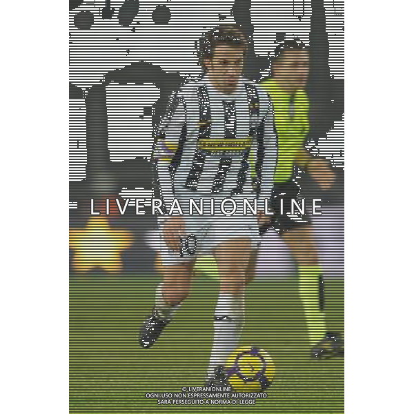 13-01-2009 Torino Sport-Calcio Juventus Napoli Coppa Italia Tim 2009/2010 Nella foto: alessandro Del Piero ©Alessandro Falzone/ag aldo liverani sas