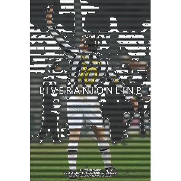 13-01-2009 Torino Sport-Calcio Juventus Napoli Coppa Italia Tim 2009/2010 Nella foto: alessandro Del Piero ©Alessandro Falzone/ag aldo liverani sas