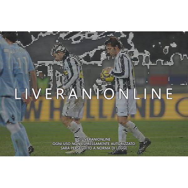 13-01-2009 Torino Sport-Calcio Juventus Napoli Coppa Italia Tim 2009/2010 Nella foto: alessandro Del Piero e diego ©Alessandro Falzone/ag aldo liverani sas