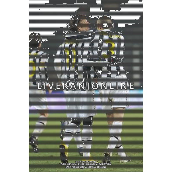 13-01-2009 Torino Sport-Calcio Juventus Napoli Coppa Italia Tim 2009/2010 Nella foto:Amauri e Chiellini ©Alessandro Falzone/ag aldo liverani sas