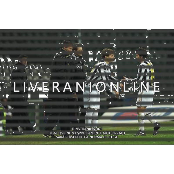 13-01-2009 Torino Sport-Calcio Juventus Napoli Coppa Italia Tim 2009/2010 Nella foto: Sostituzione ciro Immobile Del Piero alessandro ©Alessandro Falzone/ag aldo liverani sas