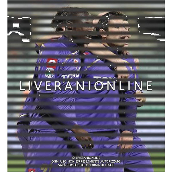 Coppa Italia TIM Cup 2009/2010 Ottavi di Finale Firenze - 14.01.2010 Fiorentina-Chievo Nella Foto:L\'ESULTANZA DI ADRIAN MUTU DOPO IL GOL /Ph.Vitez-Ag. Aldo Liverani