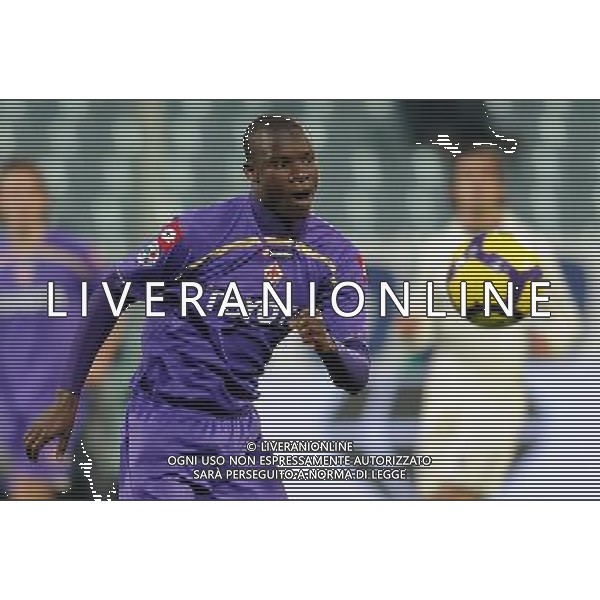 Coppa Italia TIM Cup 2009/2010 Ottavi di Finale Firenze - 14.01.2010 Fiorentina-Chievo Nella Foto:BABACAR KHOUMA /Ph.Vitez-Ag. Aldo Liverani